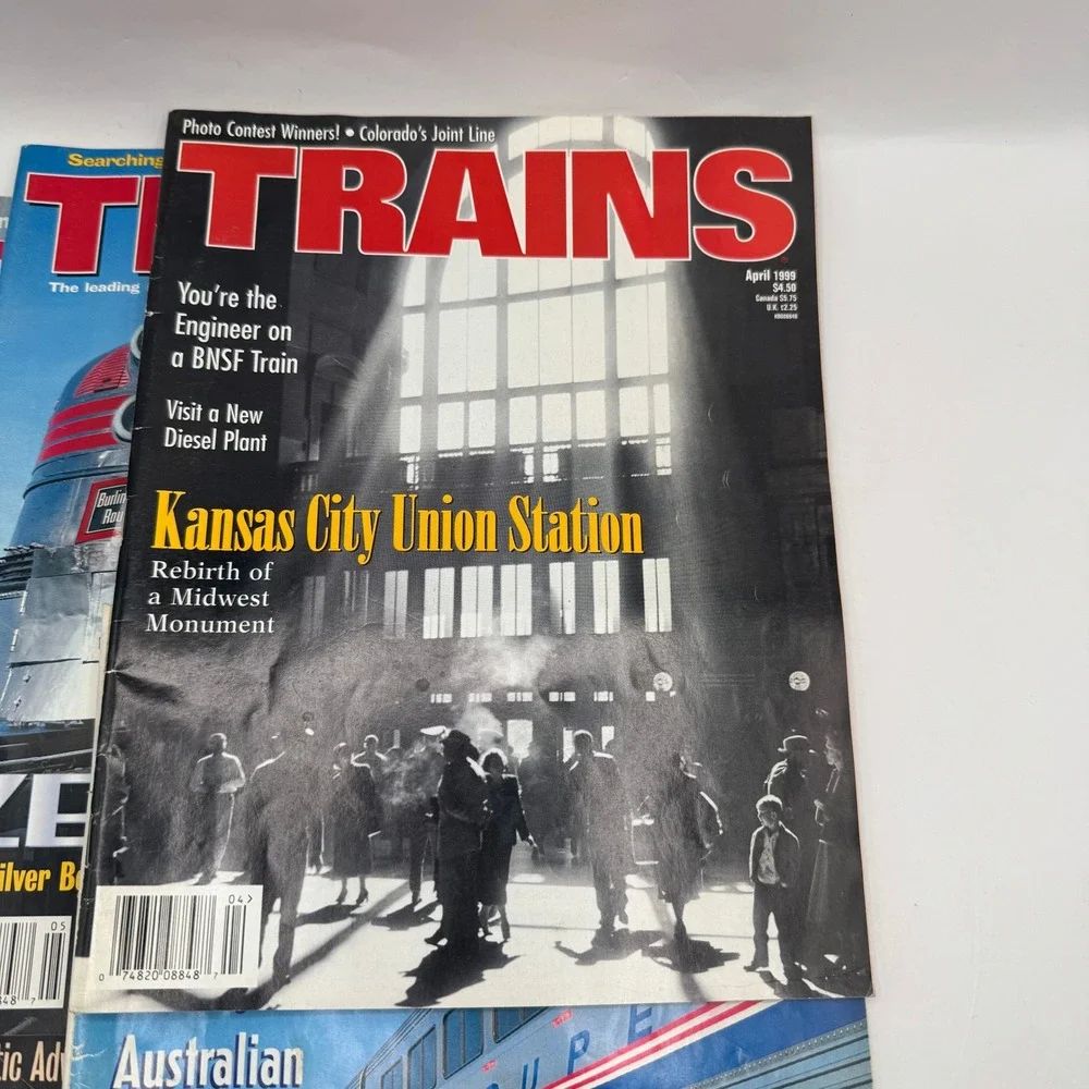 Trains Magazine collection vintage
